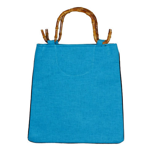 Tasche Leinen, Bambushenkel, Handtaschen, Asiatisch, 6600